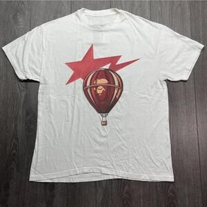 White Bape A Bathing Ape Hot Air Balloon Cotton T-Shirt
